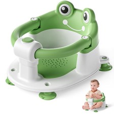 Baby Bath Seat for Babies 6 Months  up Non-Slip Toddler Seats Green
