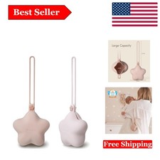 Safe  Stylish Silicone Pacifier Case - 2 Pack