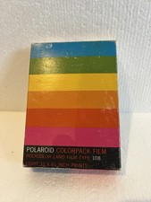 Sealed Vintage Polaroid Colorpack Land Film Type 108 Expired Oct 1971 made USA