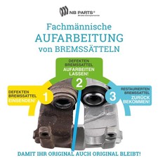 Aufarbeitung Bremssattel Bremszange vorne f&uuml;r Mercedes-Benz W211 S211 X164 W251