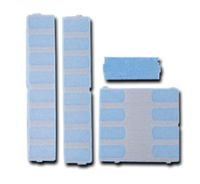 QTY. 10 Nortel T7316 T7316E Phone Button Desi Plastic Overlay Plates Platinum