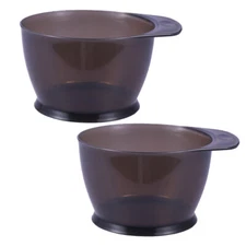 2Pcs Color Mixing Bowls Hairdressing Tinting Bowls Oil Treatment Containers