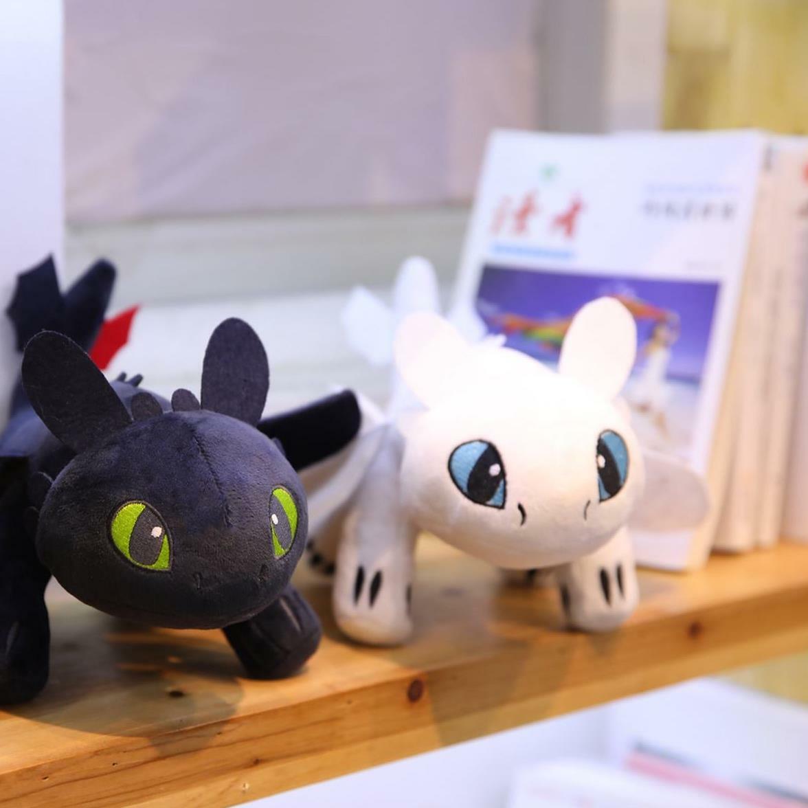 2019 How to Train Your Dragon Toothless Night Fury Stuffed Plush Toy Doll Soft