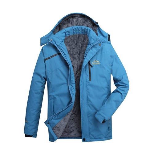 Unisex Men's Women's Mountain Ski Jacket Windproof Rain Jacket Lined Snow Coat - Picture 42 of 52
