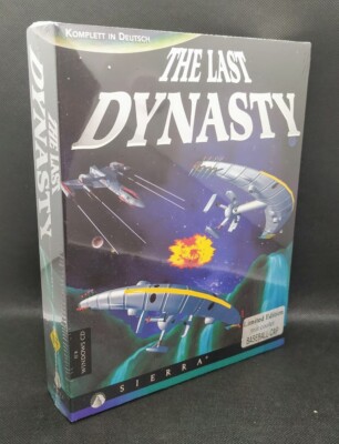PC DOS: The Last Dynasty - Sierra 1994 *Neuware* OVP * unbnutzt*