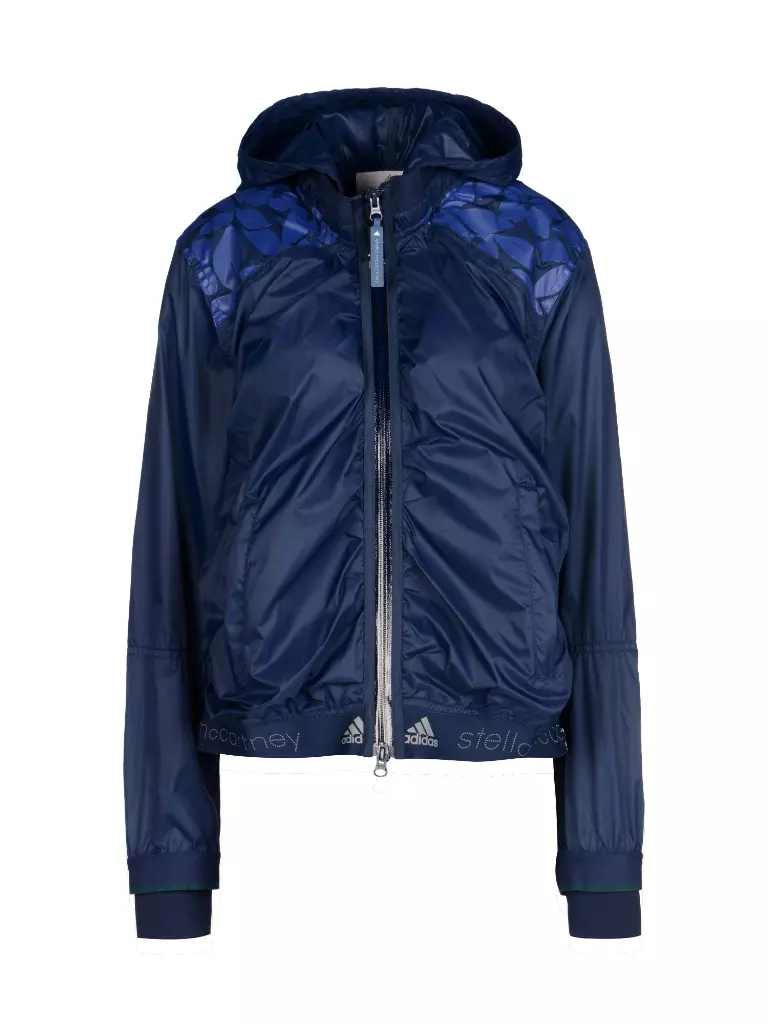 Haz un esfuerzo perdonar Pareja adidas by Stella McCartney Women&#039;s Waterproof Zip Hooded Jacket Navy  Blue Size M | eBay