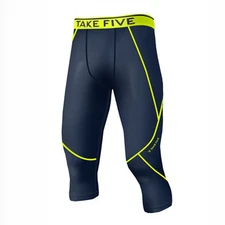 Take Five Mens Skin Tight Compression Base Layer Running Pants Leggings NP521