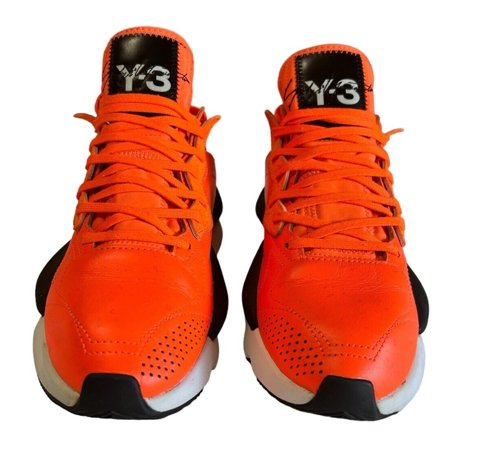 Adidas Y3 Kaiwa Solar Orange Black Sneaker Yohji Yamamoto EH1395 Mens