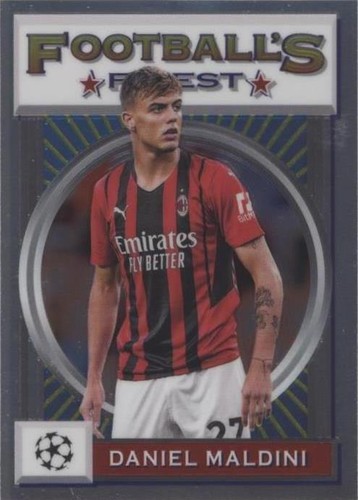 2021-22 Topps UEFA Champions League #179 Daniel Maldini Yellow