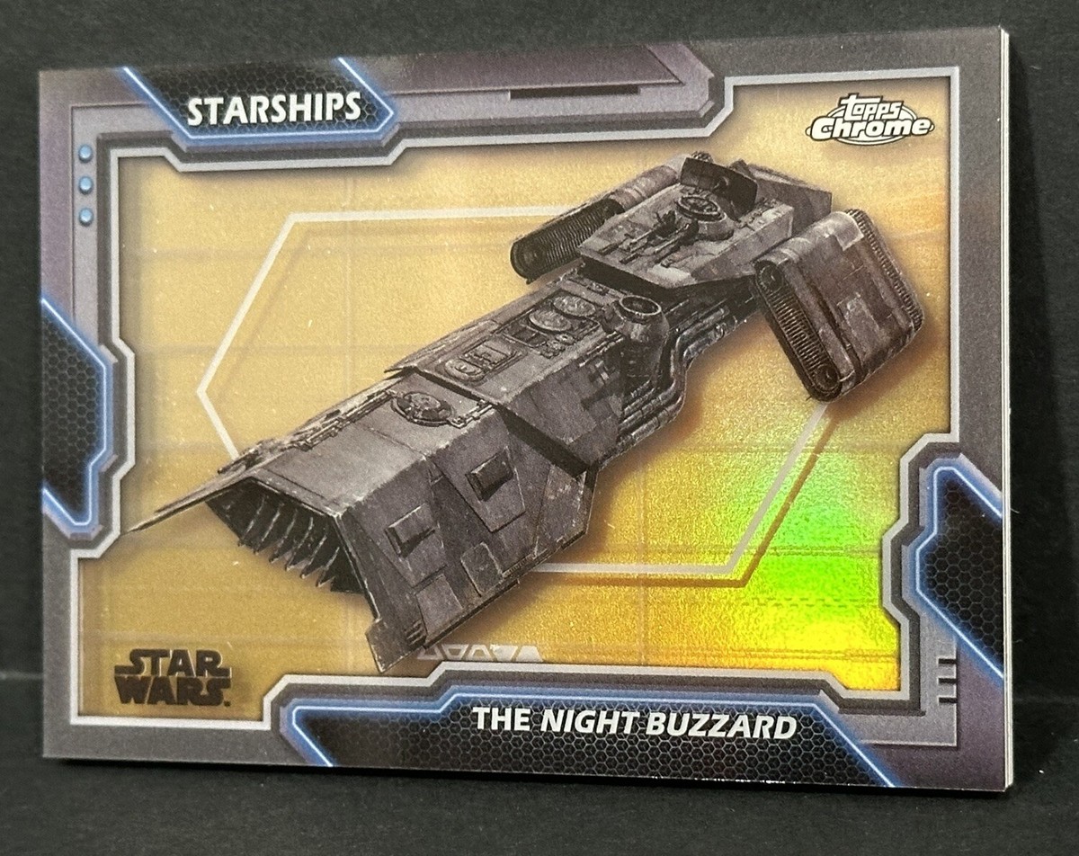 2024 Topps Chrome Star Wars #S-14 Starship Shadow Box The