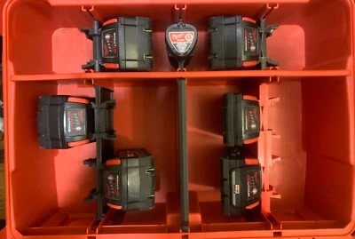 M12 Battery Holder for Milwaukee Packout Deep Organizer (Holds 1 Battery)