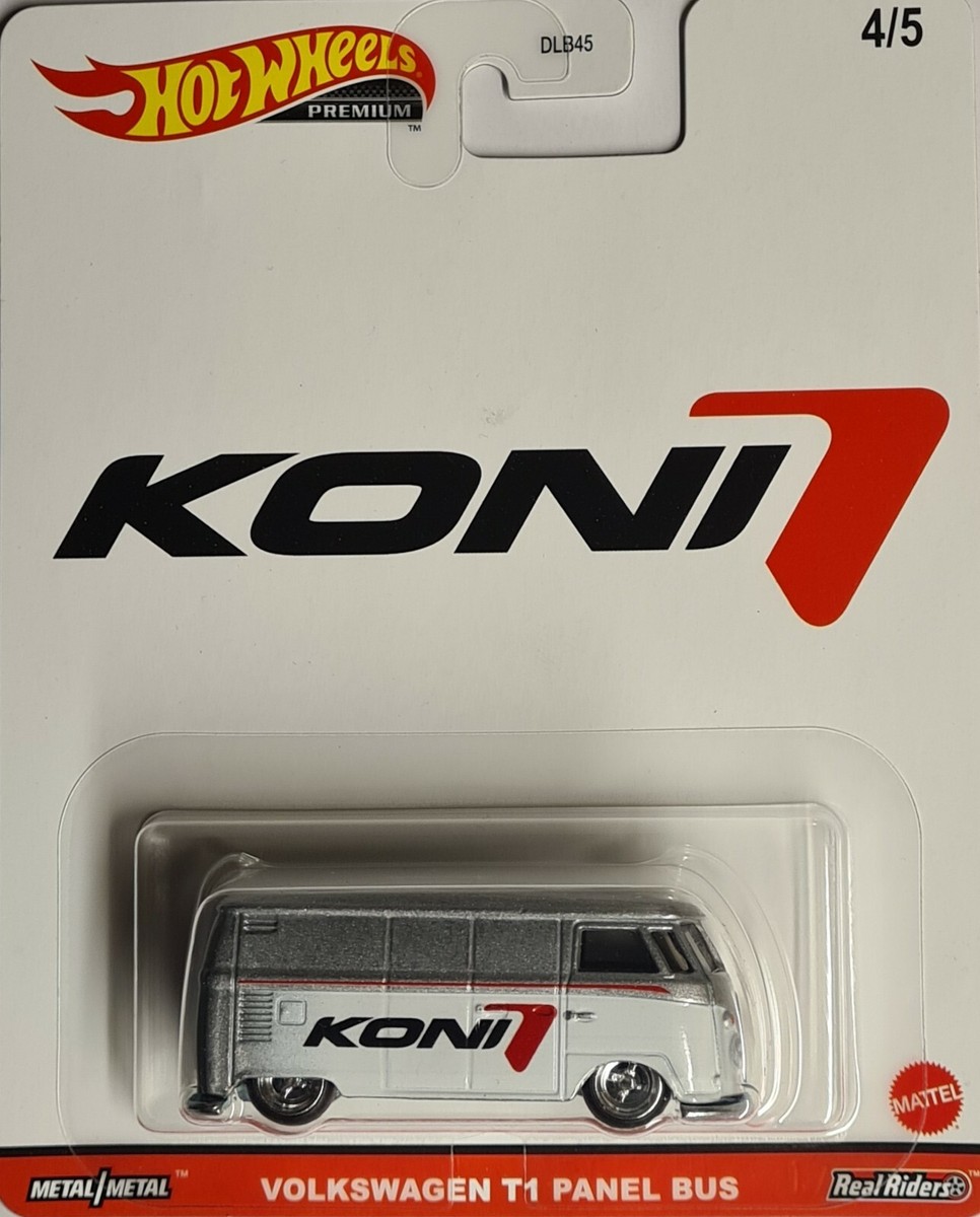 Hot Wheels Premium VOLKSWAGEN T1 PANEL BUS KONI VW | eBay