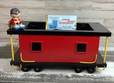 Mr Roger’s Book Holder Trolley With Book Handmade 19"x12"