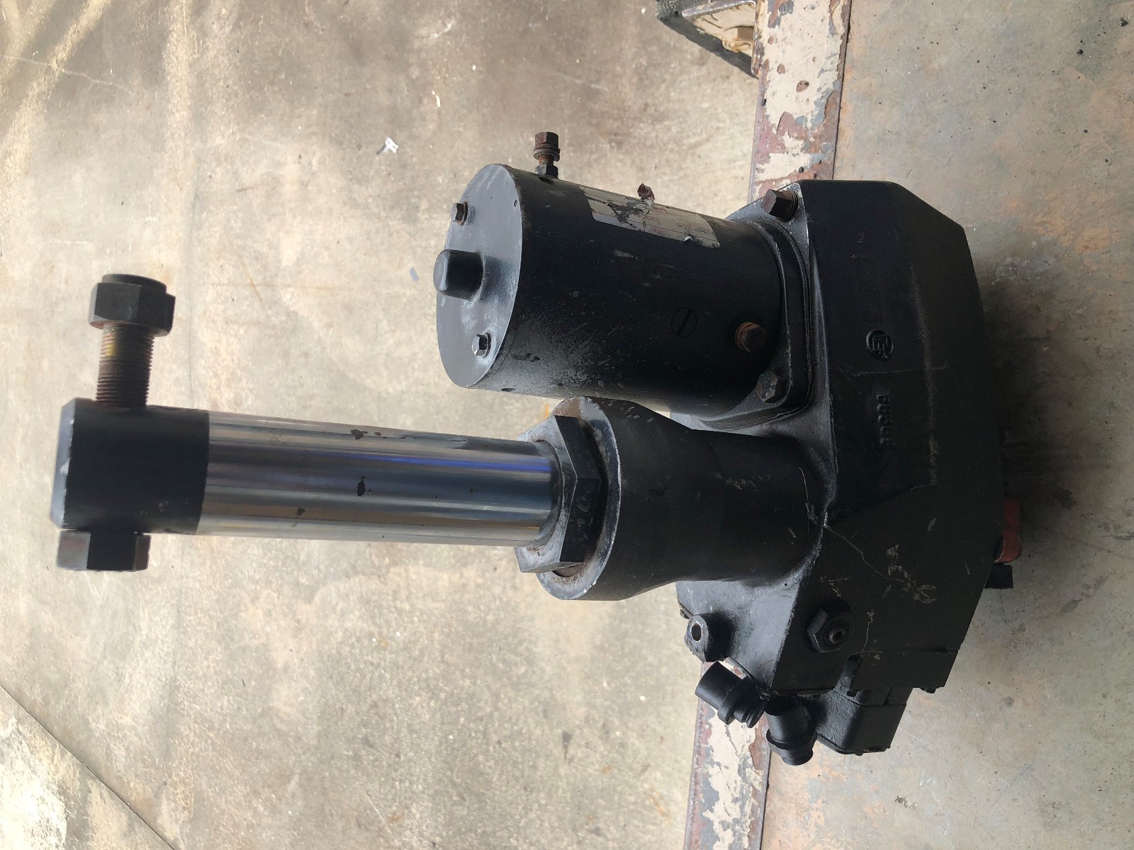 Genuine Fisher Snow Plow Electric Hydraulic PAK Motor PUMP, AS IS (READ