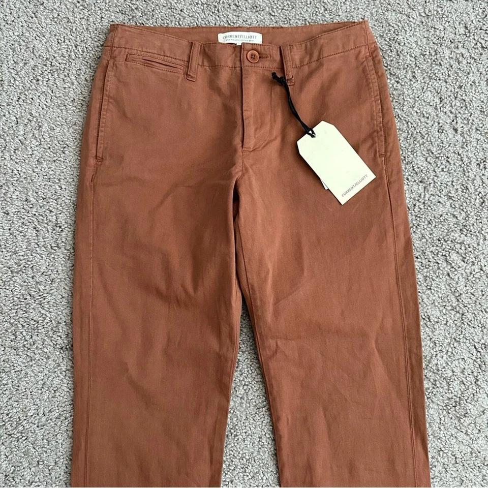 Current/Elliott Pants Womens Size 24 The Captain Slim - Image 4 of 4