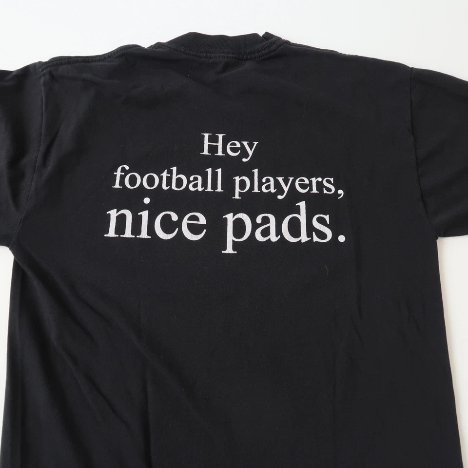 Vintage 90s Texas Tech Red Raiders Women’s Rugby Small Fit T Shirt Nice Pads - Image 4 of 4