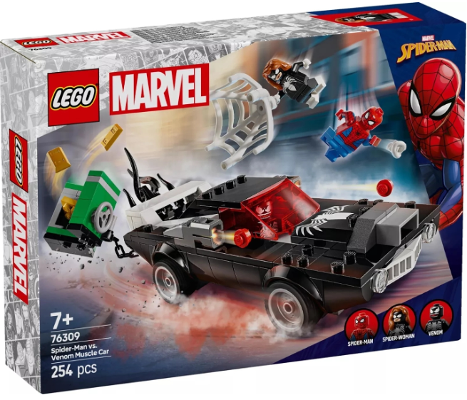 フィギュアーツ　スパイダーマン NEW Sealed Lego Super Heroes Spider-Man vs. Venom Muscle Car Set