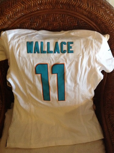 Miami Dolphins NFL nike Jersey mike wallace #11 new with tags size M womens - Picture 8 of 9