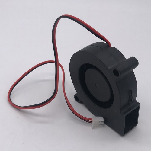 2PCS 12V 5015 Blaslüfter Kühler Radiallüfter Lager Frontkühler 3D-Drucker Teile - Afbeelding 7 van 7