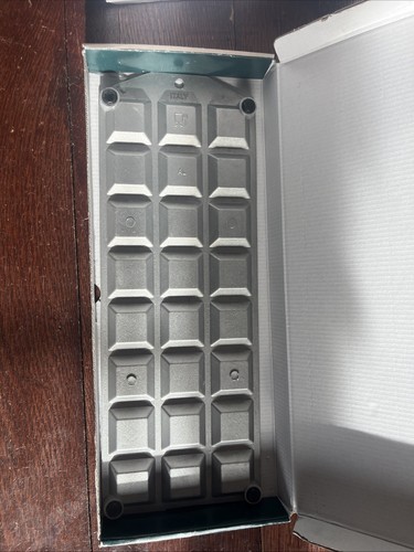 Eppicotispai Aluminum Square Ravioli Mold Made in Italy Open Box Missing Pin - Picture 4 of 5