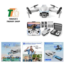 Advanced 1080P HD Drone with Gesture Control for Interactive Family Fun