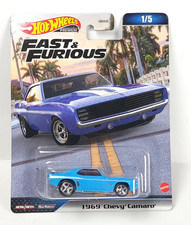 Hot Wheels Fast & Furious 1969 Camaro Yenko blue