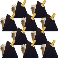 Classic Collection, Bottle Cloth with Metal Ring for Ice Buckets, Cotton, 42 ...