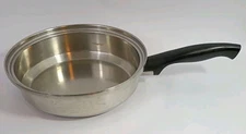 VTG Kitchen Craft 5 ply Multi-Core Stainless Steel 2 1/2 qt 9" Sauce Pan NO LID