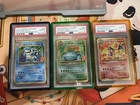 PSA10 Sequential Set Charizard Blastoise Venusaur Pokemon Card 25th Anniversary