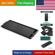 Gas Stove Griddle Replacement Parts | 19.1"L x 7.9"W x 1"Th e Top Griddle Pan...