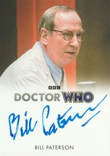 Doctor Who Series 5-7 BILL PATTERSON Rittenhouse FULL BLEED autograph card
