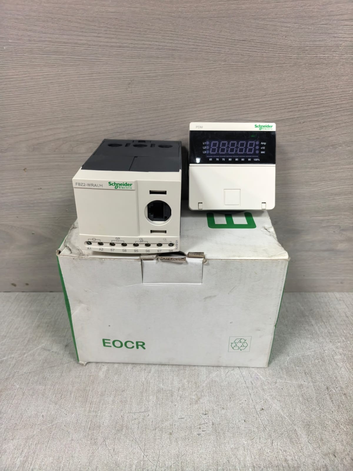 Schneider Electric FBZ2-WRAUH SCHNEIDER ELECTRIC FBZ2-WRAUH DIGITAL MOTOR PROTECTION RELAY 2