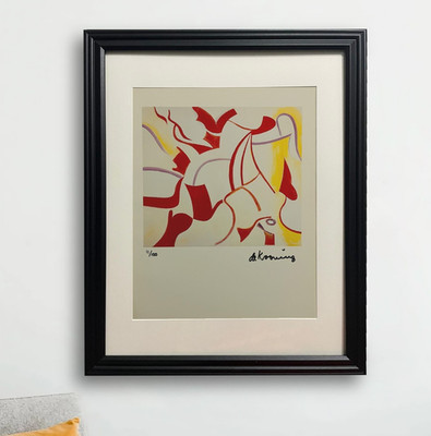 Willem de Kooning Hand-Signed Original Print - COA & +$3,500 Appraisal Included