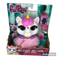 FurReal AIRINA Interactive COLOR CHANGE Flying UNICORN - Lights Sounds NEW