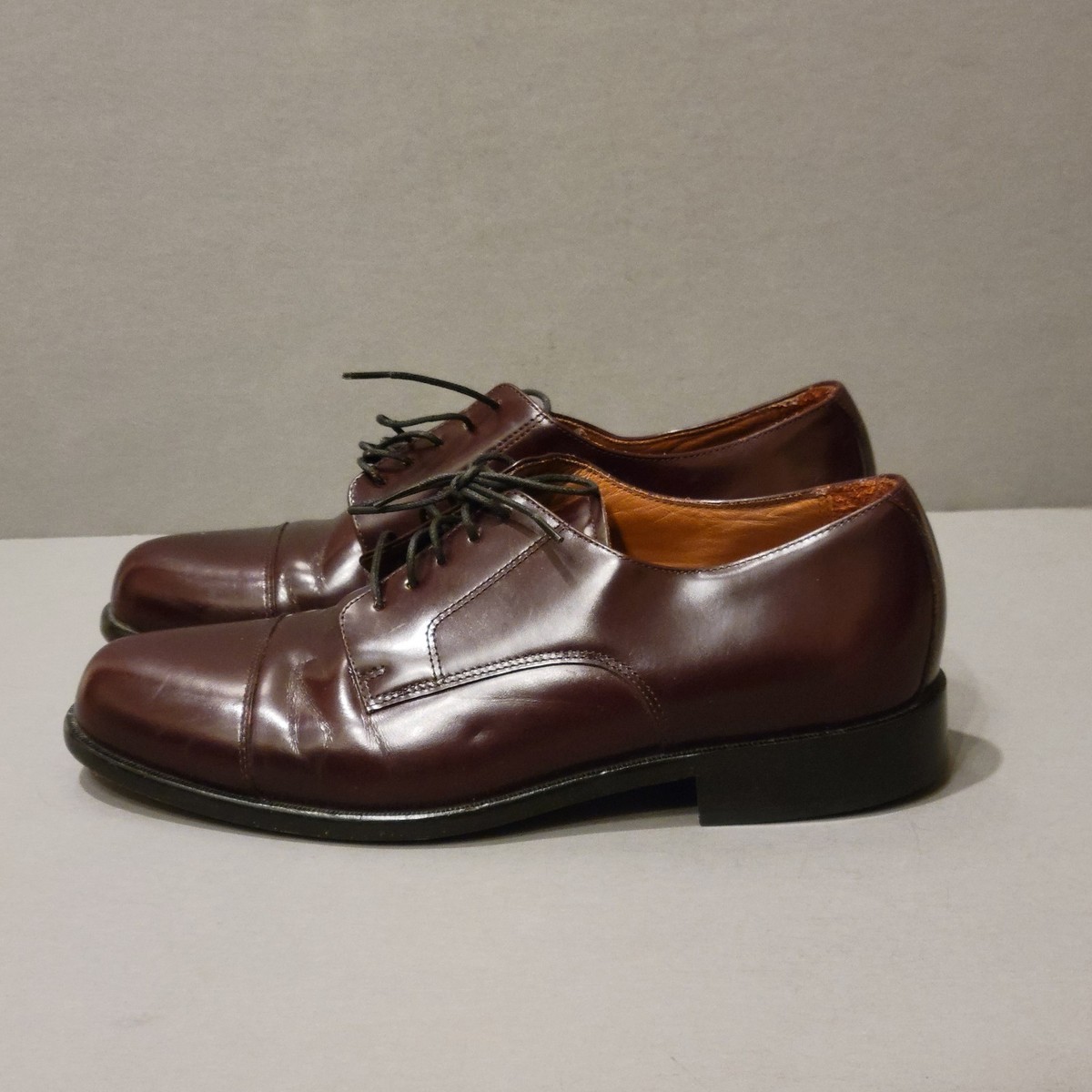 Bostonian Classics First Flex Brown Oxford Casual Dress Shoes Men