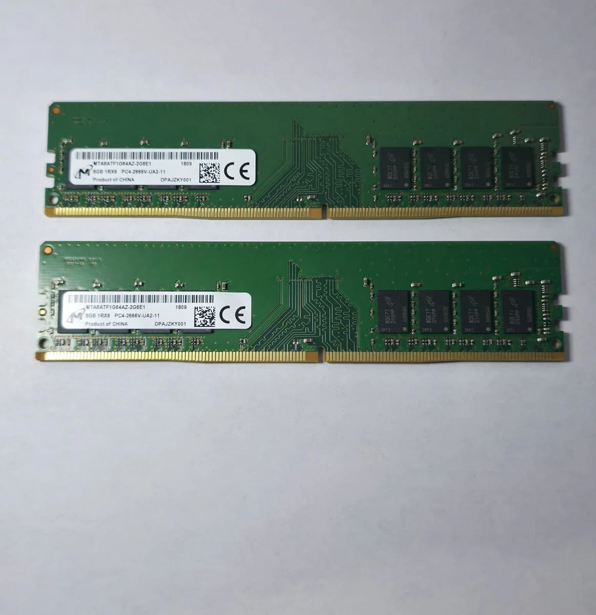 Preços baixos em Micron DDR4 SDRAM 8 GB capacidade por Módulo DIMM