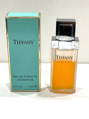 Tiffany EDT Atomiseur 1.7 oz Vintage Bottle has marks and is  75% full