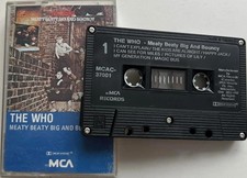 The Who - Meaty Beaty Big and Bouncy Cassette Tape VG C41