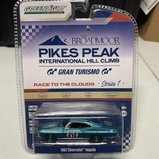 Greenlight GREEN Machine 1967 CHEVY IMPALA Gran Turismo PIKES PEAK HILL CLIMB S1