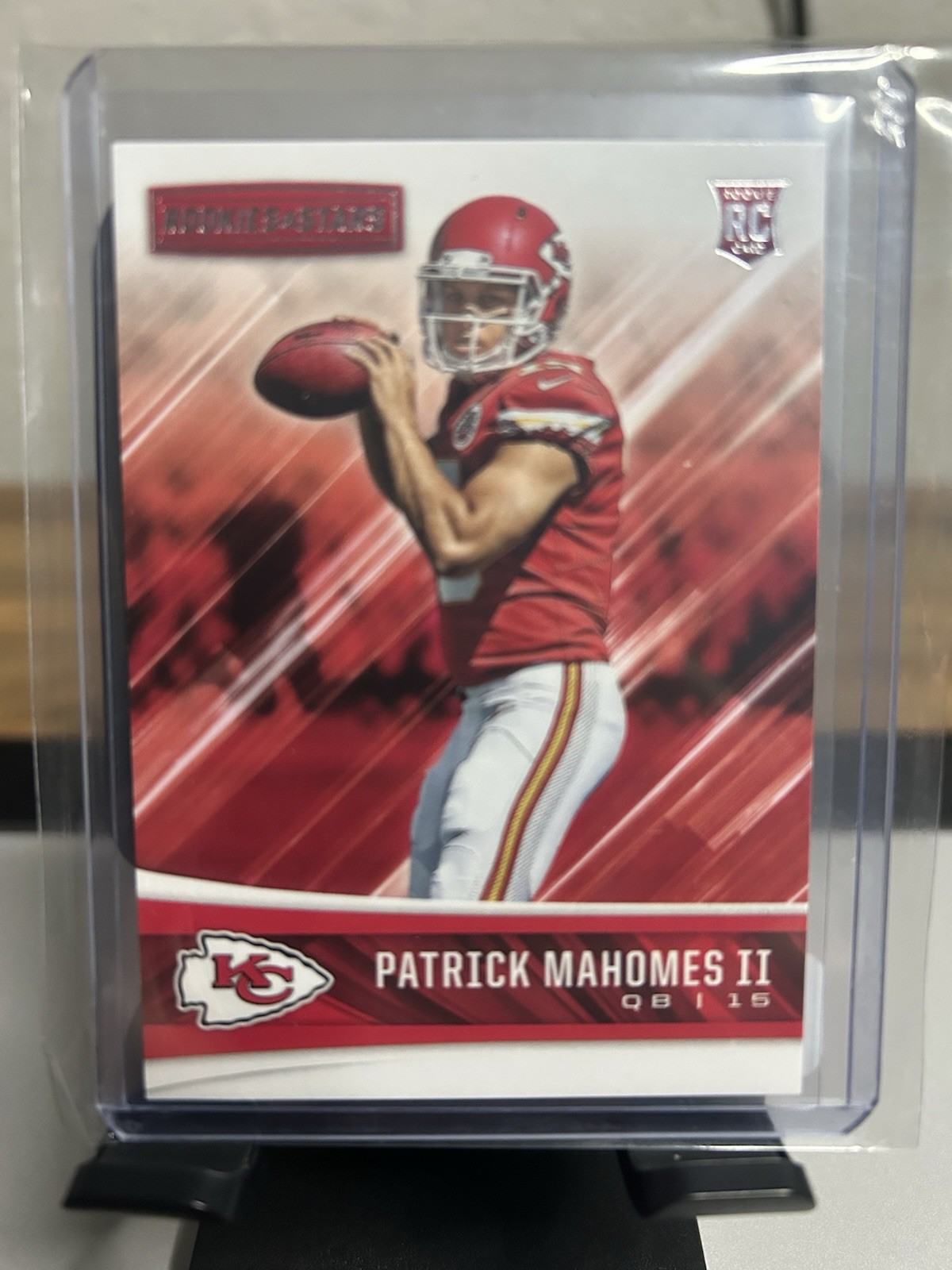 2017 Panini Rookies & Stars - Rookies Patrick Mahomes II #201 (RC)