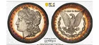 1890cc Morgan Silver Dollar $1 PCGS Genuine UNC Monster Toner! Rare Coin