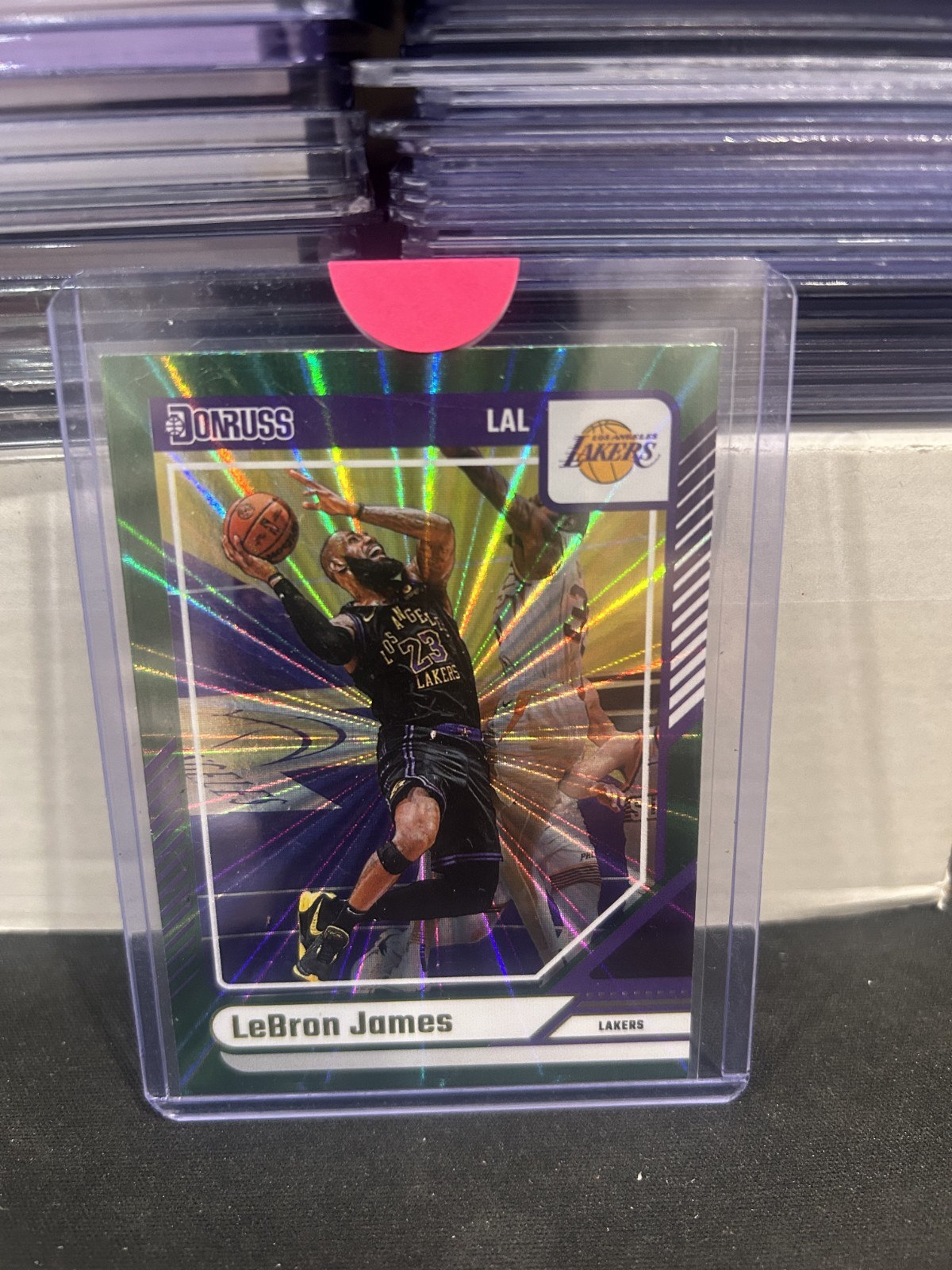 2024-25 Panini Donruss - LeBron James #19 Holo Green Laser