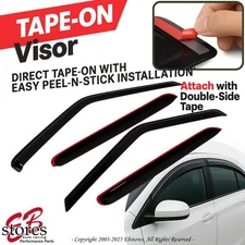 Out-Channel Vent Shade Window Visors Fit Kia Sportage 05 06 07 08 09 10 4pcs