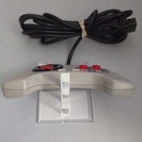 Nintendo NES-027 NES MAX Controller Gray Turbo NTSC-U Tested & Clean