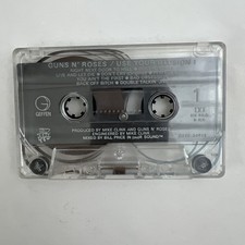 Vintage Guns N' Roses, Use Your Illusion l Cassette 1991 Tape Only
