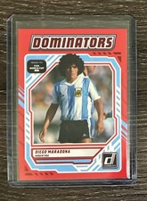 2025-26 Panini Donruss Diego Maradona Argentina Red Dominators #25 