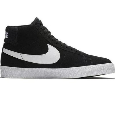Nike SB Zoom Blazer Mid Black White Mid Top Sneakers 864349-002 Mens Size