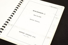 Nikon Nikonos II Underwater Camera Service Manual Parts List Repair Guide V24