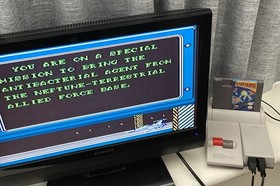 NES ~ TO THE EARTH ~ Nintendo Game 3 Screw NES-ZE-GBR Game Cart Only Pal