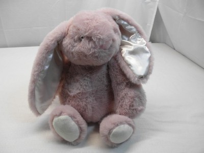 Spark Create Imagine Bunny Plush 14 inch Stuffed Animal Fluffy Pink w/ Rattle